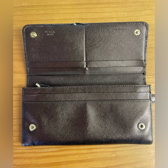Prada Bronze Leather Wallet - Picture 6 of 14